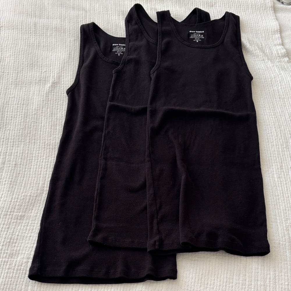 NWOT Justin Bieber DREW house Tank Tops